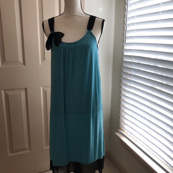 Simply Vera Vera Wang Dresses & Skirts - Simply Vera sundress. Teal and black. Size medium